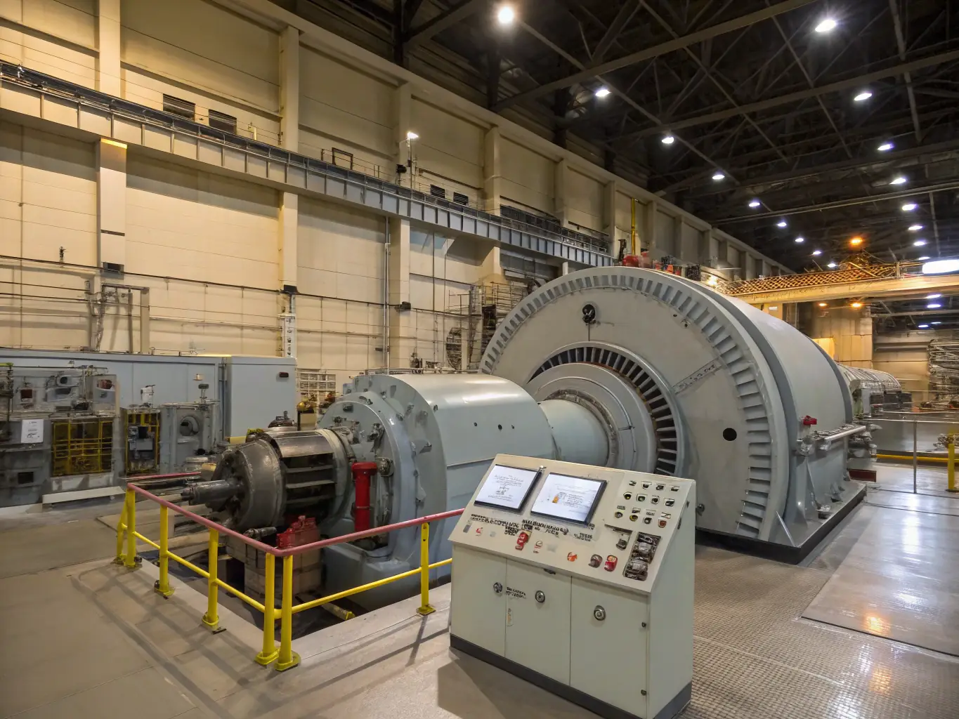 A power generation facility utilizing Biofuel Plus diesel to produce clean energy, showcasing the sustainability and efficiency of bio-enhanced fuel in power generation.